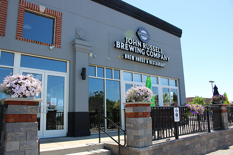 John Russell Brewing Store Front