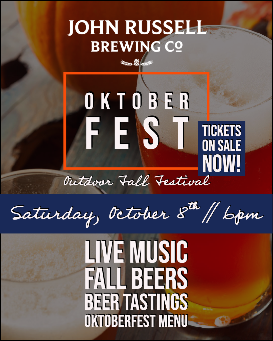 John Russell Oktoberfest Fall Fest Social Post 1