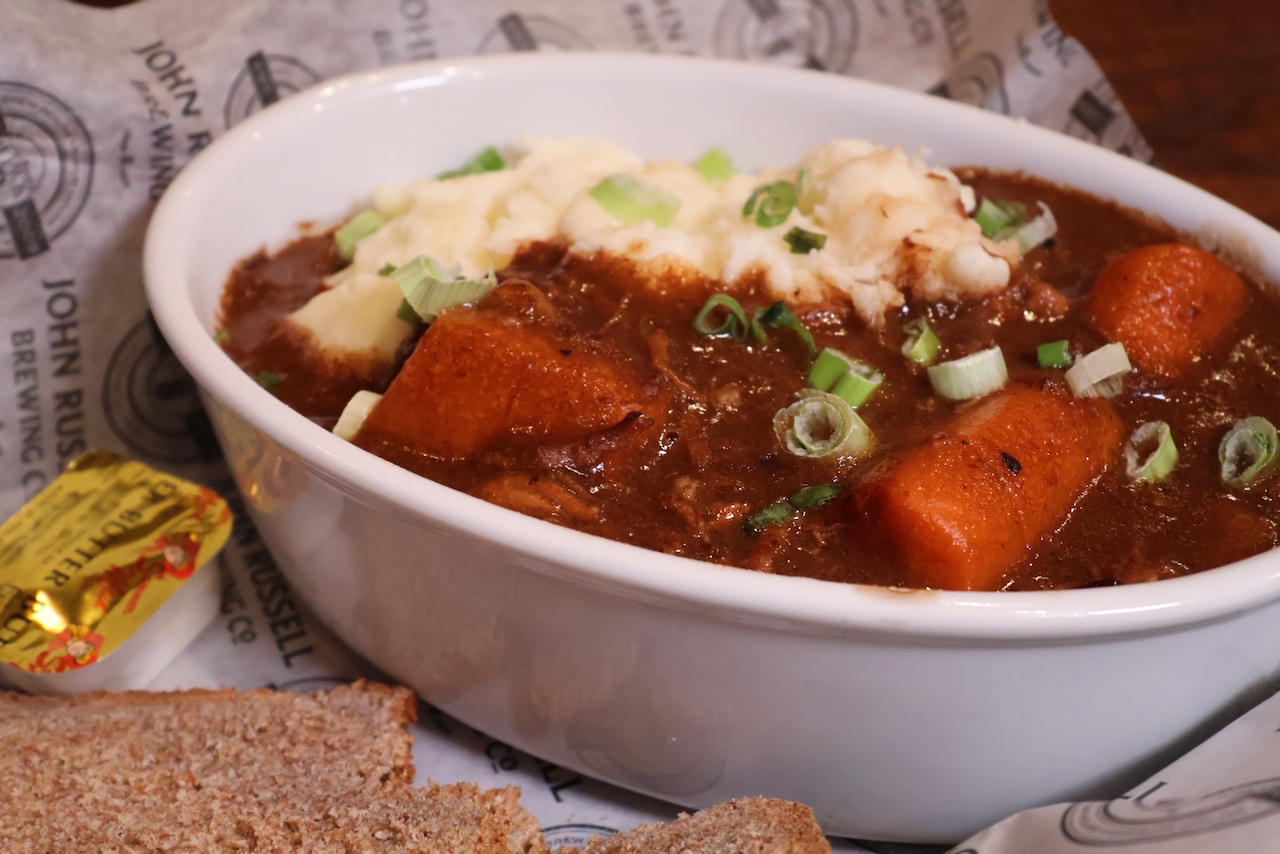 Guinness Beef Stew Close Up