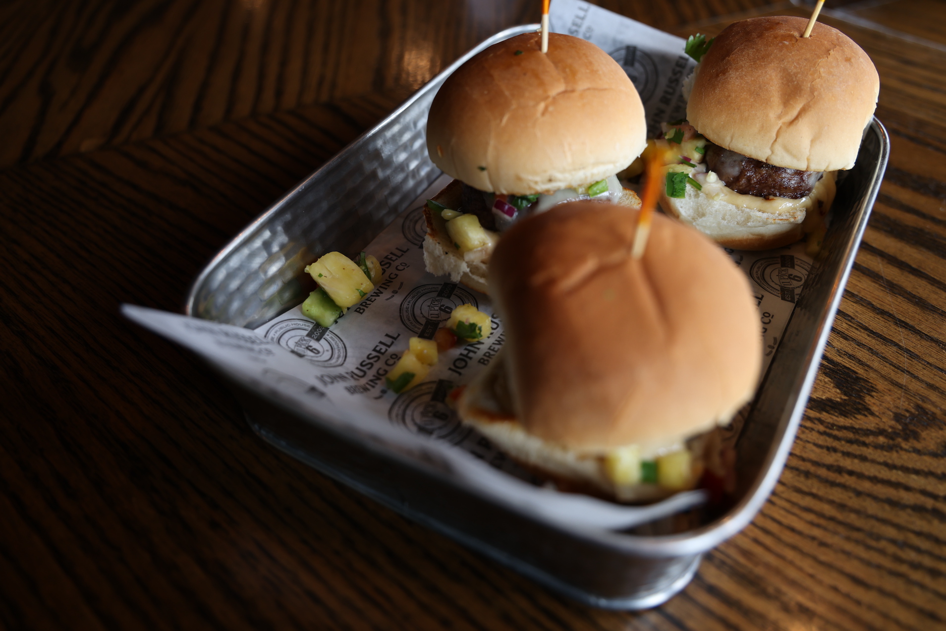 Teriyaki Burger Sliders