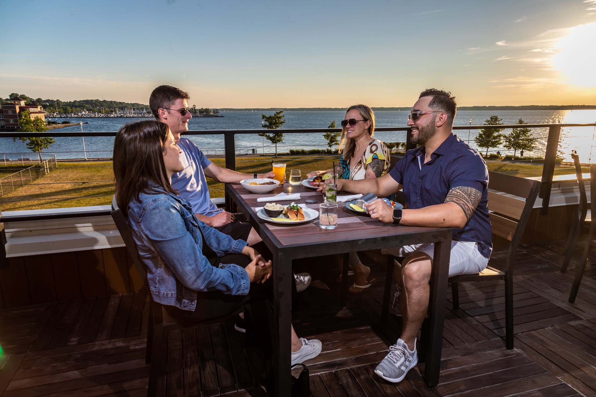 Pier 6 Bayfront Dining group west deck web