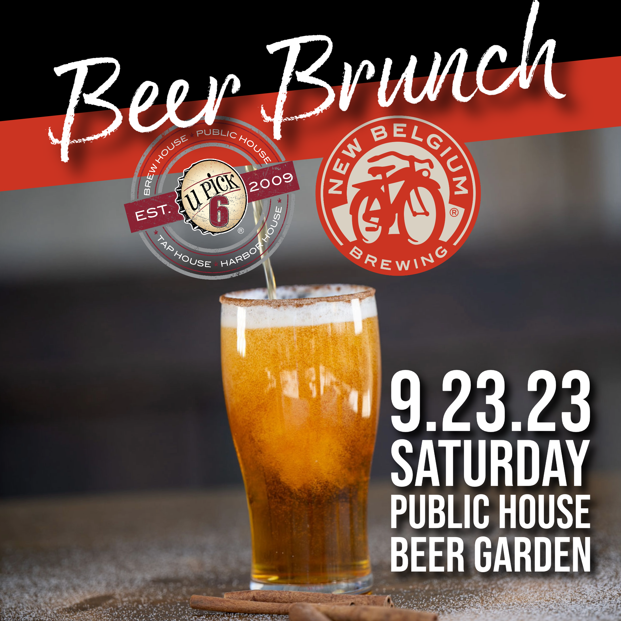 New Belgium Beer Brunch social post 2